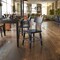 Flash Furniture Jackson Commercial Grade Rustic Black Industrial Wood Dining Chair, 4PK 4-XU-DG-W0236-BLK-GG - alternate 6